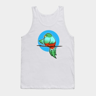 Cute Resplendent Quetzal Tank Top